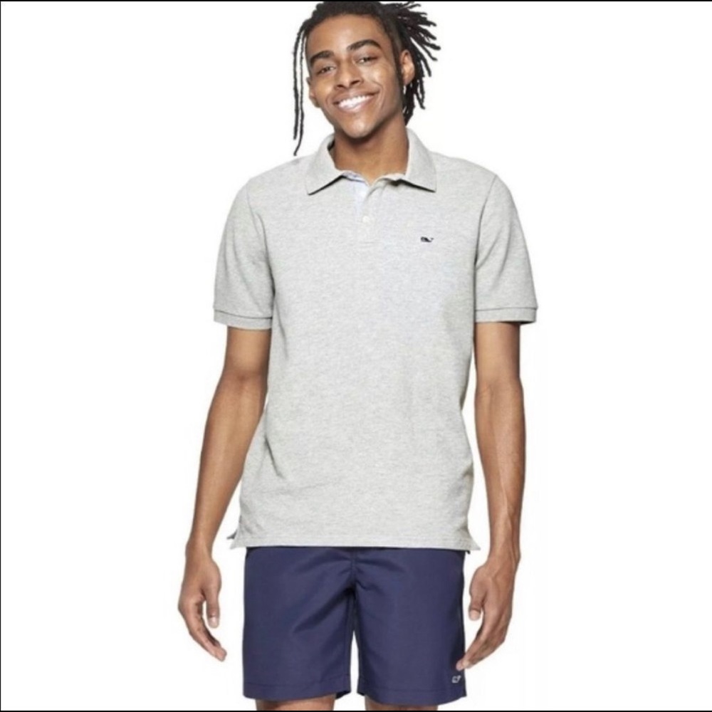 Vineyard Vines Polo - Gray